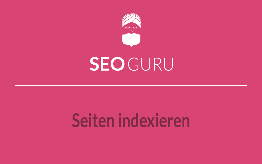 SEO Guru Tipp: Seiten sofort von Google indexieren lassen