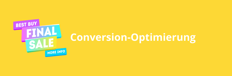 Digitales Marketing Conversion Optimierung