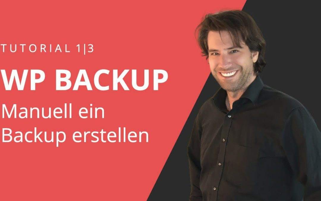 WordPress Backup manuell erstellen und wieder einspielen